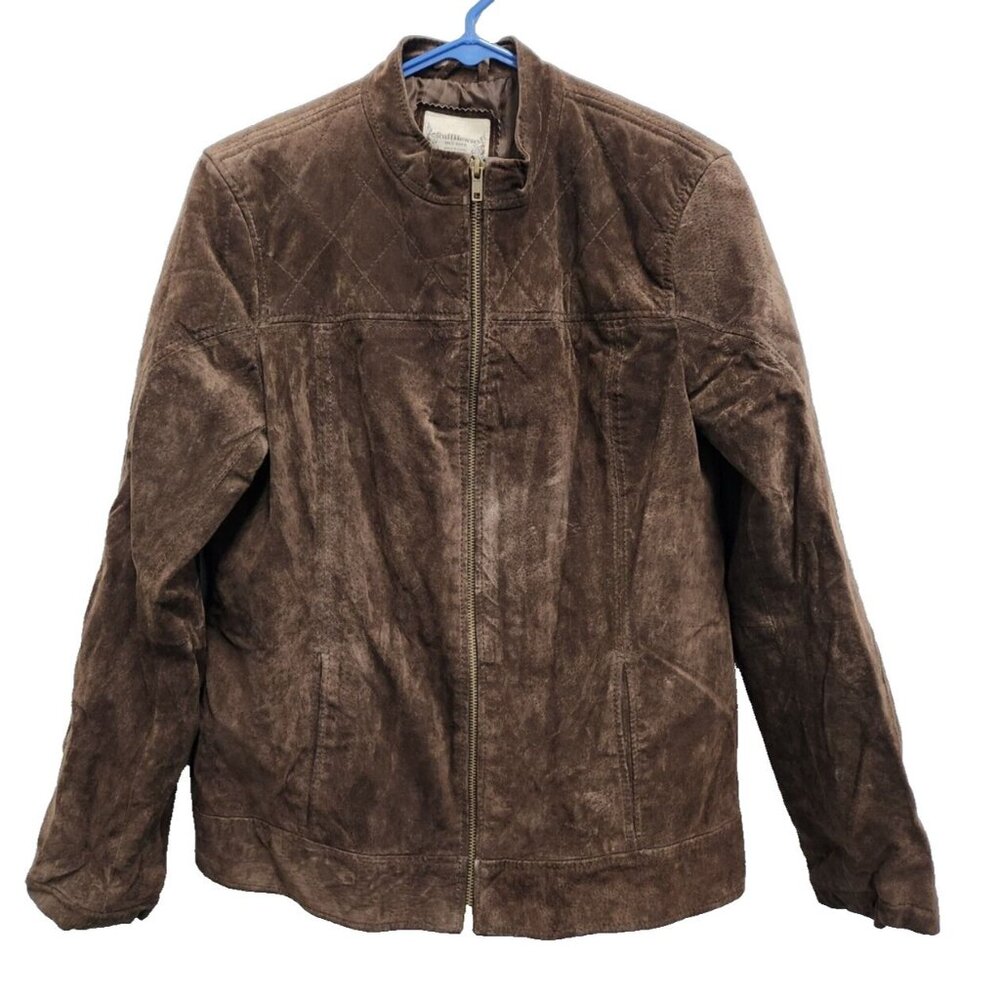 Ruff Hewn Brown Leather Jacket